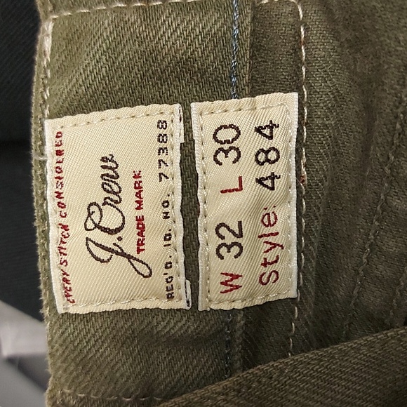 J. Crew Forest Green Trousers - Picture 7 of 10